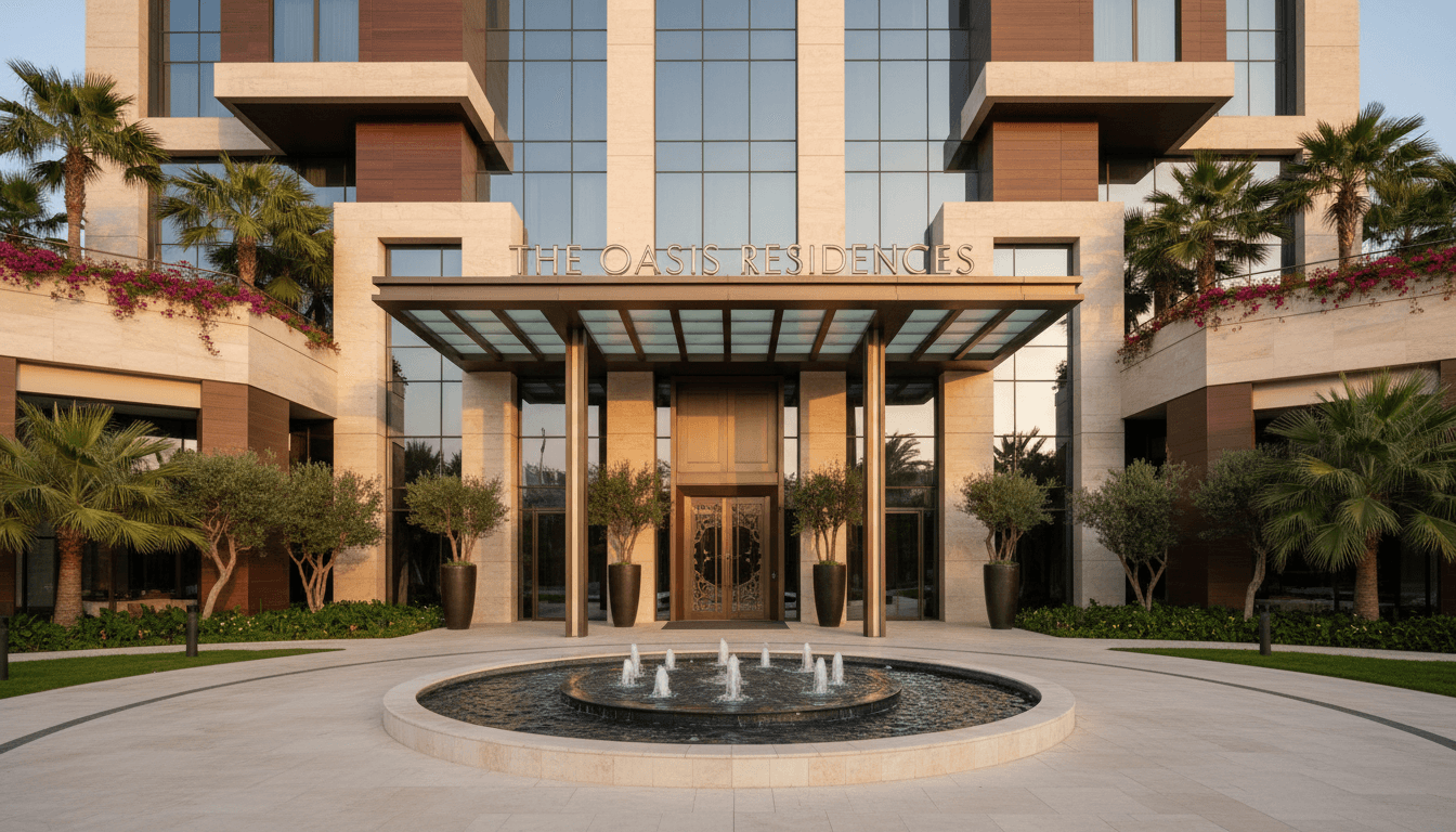 واجهة فندق موريس لابان الفاخرة في بسكرة