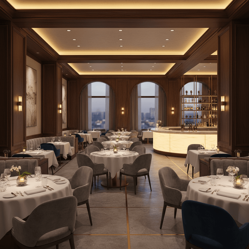 مطعم فندق موريس لابان