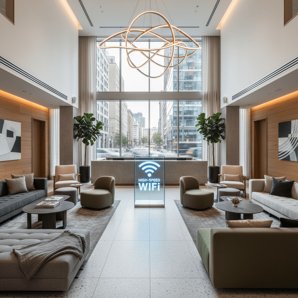 واي فاي سريع في الفندق