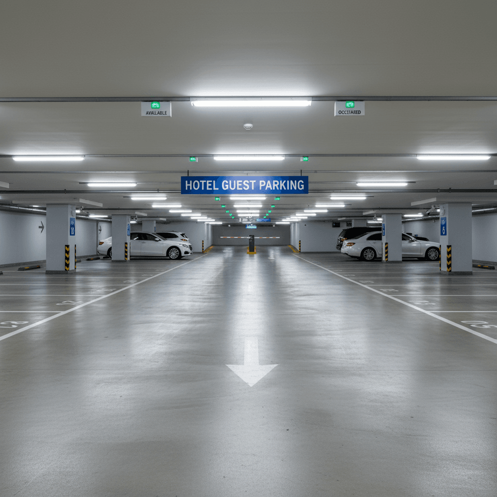 مواقف السيارات الآمنة